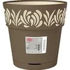 Stefanplast Self-watering pot Gaia Ruda Plastmasinis (25 x 25 x 25 cm)