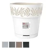 Vazonas STEFANPLAST OPERA GAIA 7,5 L, Baltas