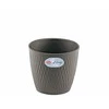 Stefanplast Flower pot Liberty Ø30x27cm pilkas