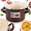 Lumarko Orion Ketaus puodas 950 ml 14 cm Rudas