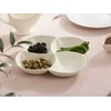 Lumarko Regular dish 4-part 26,5cm cream porcelain
