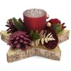 RITUALI DOMESTICI QUASIROSSO Tealight žvakidės žvaigždė