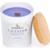 Sojų skonio žvakė „Lavender Breeze“, balta, 135 g