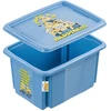 Keeeper laikymo dėžė su dangčiu. 15 l. Mėlynas. 38 x 29,5 x 29,5 cm