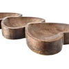 Lumarko Užkandžių lėkštė širdies formos medinė 40 × 16 cm