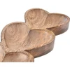 Lumarko Užkandžių lėkštė širdies formos medinė 40 × 16 cm