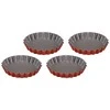 Guardini Tartaletes forminu komplekts 4 gab. Rossana O 12 x 1 9cm