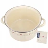 Lumarko Puodas emalinis kreminis 22 cm