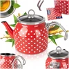 Lumarko Orion Virdulys TECKA 1,1 l - Emaliuotas - Garso virdulys