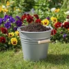 Barzdaskutė Lumarko Orion Plastikinis Kibiras 10 l - Medinė Rankena - Buitinė Priemonė