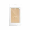 Dėklas Oem LUNA Book Gold skirtas Samsung Galaxy S25 Plus aukso spalvos