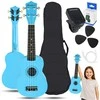 SUPRIMO UK21 SET LB - 21" soprano ukuleles, mėlynas