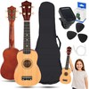 Luna Guitars SUPRIMO UK21 SET NW sopraninė ukulelė 21" natūrali