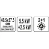 Lund Toya Sa Poland Lauko kepsninė / grilis | 2+1 | dujos | 8 kW (99645)