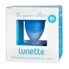 Lunette Menstruacinė taurelė, mėlyna, 1 dydis