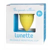 Lunette Menstruacinė taurelė, geltona, 2 dydis