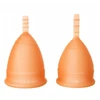 Lunette Menstruacinė taurelė „Period Cup“ oranžinė, 2 dydis