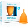 Lunette Menstruacinė taurelė „Period Cup“ oranžinė, 2 dydis