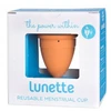 Lunette Menstruacinė taurelė „Period Cup“ oranžinė, 2 dydis