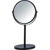 Cosmetic mirror ASSISI, Ø 17 cm, juodas, WENKO