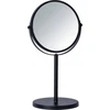 Cosmetic mirror ASSISI, Ø 17 cm, juodas, WENKO
