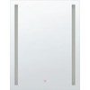 Beliani LED vonios veidrodis MARTINET 70 cm 90 cm sidabrinis