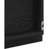 LED vonios veidrodis Juodas ąžuolas 40 x 37 x 8.5 cm