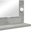 Kosmetinis veidrodis Betono pilka 100 x 45 x 18 cm Stačiakampio
