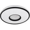 LVT lubinis šviestuvas LVT Santo 4043 lubinis šviestuvas su nuotolinio valdymo pulteliu 1x24W LED 3000-6500K CCT 1680lm reguliuojamas baltas/juodas