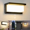 LVT sieninis šviestuvas LVT Lagos 7925 sieninis šviestuvas sodo sieninis šviestuvas IP54 1x12W LED 4000K 840lm su judesio jutikliu juoda/balta