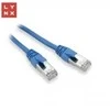 LYNX FTP jungiamasis kabelis Cat5e PVC, CCA, 2m, mėlynas