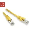 LYNX FTP jungiamasis kabelis Cat5e PVC, CCA, 20m, geltonas