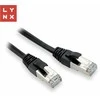LYNX FTP jungiamasis kabelis Cat5e PVC, CCA, 10m, juodas