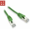 LYNX FTP jungiamasis kabelis Cat5e PVC, CCA, 2m, žalias