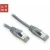 LYNX FTP jungiamasis kabelis Cat5e PVC, CCA, 7m, pilkas