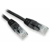 LYNX UTP jungiamasis kabelis Cat5e, PVC, CCA, 0,3 m, juodas (pakuotėje 10 vnt.)