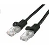 LYNX UTP jungiamasis kabelis Cat5e, PVC, CCA, 3m, juodas