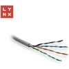 LYNX UTP kabelis Cat5e, PVC (Eca), varinis, skirtas naudoti viduje, pilkas, dėžutė 305m