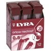 Fila Lyra HB 0.5mm grafito kasetės (12vnt)