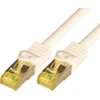 M-Cab CAT7 SFTP RJ45 LSZH 1M Baltas/10GBIT RAW PATCH CABLE