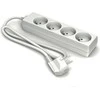 Karlik Elcan ilgintuvas su 4 lizdais / 1,5 m Vads / 10A / 250V / IP20 / baltas