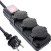 m_Rittal InLine® maitinimo kabelis Išorinis lizdų blokas 3 padėčių apsauginis kontaktas IP44 su jungikliu 3 m
