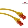 MACLEAN MCTV-300Y Maclean MCTV-300Y Patchcord UTP cat6 Kabelio kištukas-kištukas 0,5m geltonas