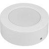 Lubinis šviestuvas „Maclean“ paviršinio montavimo adapteris, 9 W LED panelei, apvalus, 120 * 38 mm, MCE376 R