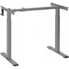 Maclean rašomasis stalas, rankinis aukščio reguliavimas, be viršaus, darbui sėdint ir stovint, maks. 60 kg, aukštis 120 cm, MC-790NG