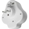 Gniazdko „Maclean“ maitinimo lizdas, 2 lizdų skirstytuvas su USB A/C 2.4A, E tipo, 2x16A, MCE336 E