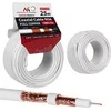 MACLEAN MCTV-470 Maclean MCTV-470 kabelis, vėliavėlės kabelis RG6 25M 1.02CU+4.8FPE+CU/P+32*0.12CU+6.8PVC
