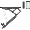 Maclean elektrinis lubų laikiklis televizoriui, TUYA atrama, max VESA 600x400, nuožulnioms sienoms, nuotolinio valdymo pultas, 32"-70", 35kg, MC-880T