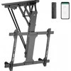 Maclean elektrinis lubų laikiklis televizoriui, TUYA atrama, max VESA 600x400, nuožulnioms sienoms, nuotolinio valdymo pultas, 32"-70", 35kg, MC-880T