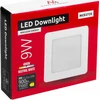 Maclean MCE373S LED lubų skydelis įleidžiamas SLIM 9W Neutral Baltas 4000K 120x120x26mm 900lm